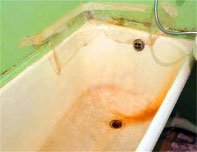 Чугунная ванна. Вид до ремонта. Источник http://stroimdoma.ru