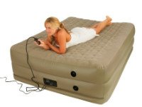 Двуспальная надувная кровать удобна, но лучше все-таки использовать ее лишь по необходимости. Источник http://www.regencytrade.ro