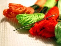 Канва, мулине, иголка — вышивание крестиком для начинающих. Источник http://www.0629.com.ua