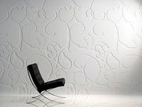 Пластиковые стеновые панели — просто, но оригинально. Источник http://www.excellentdesign.pl
