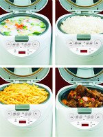 Разнообразные режимы мультиварки позволяют приготовить самые разные блюда. Источник http://www.hotter-shop.ru