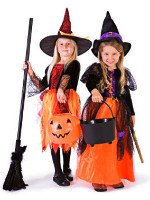 Забавный детский образ на Хэллоуин потребует разве что немного румян. Источник http://www.costumedimension.com