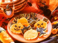 Печенье на Хэллоуин с тематическими рисунками. Источник http://liveinternet.ru
