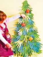 Как сделать новогоднюю елку? Конечно своими руками! Источник http://tapisarevskaya.rusedu.net