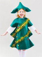 Елка может стать хорошей идеей для создания детского новогоднего костюма своими руками. Источник http://www.alteredimagefancydress.com
