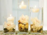 Сделанные своими руками свадебные свечи можно «пустить в плавание». Источник http://mm.bing.net